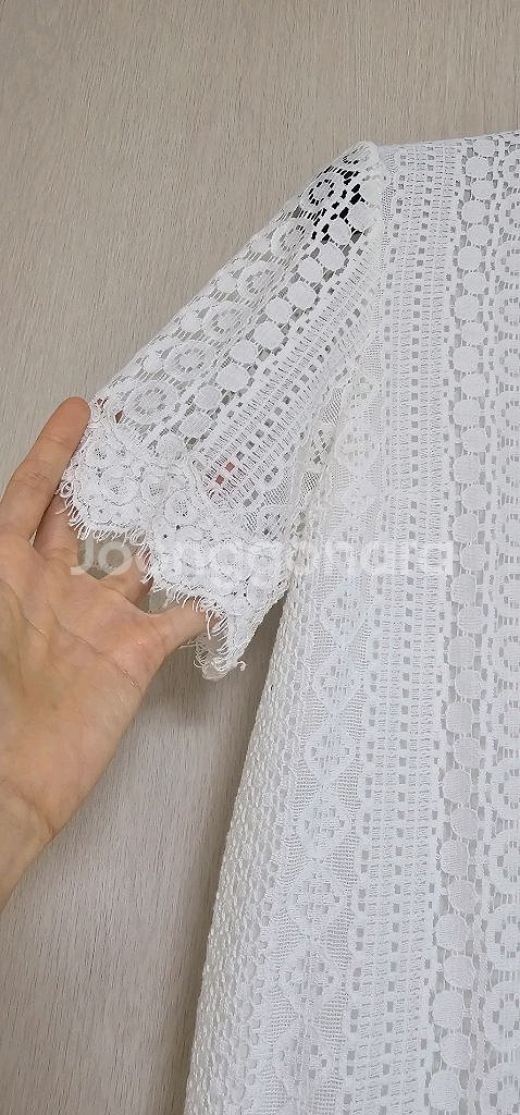 온앤온 레이스 블라우스--1