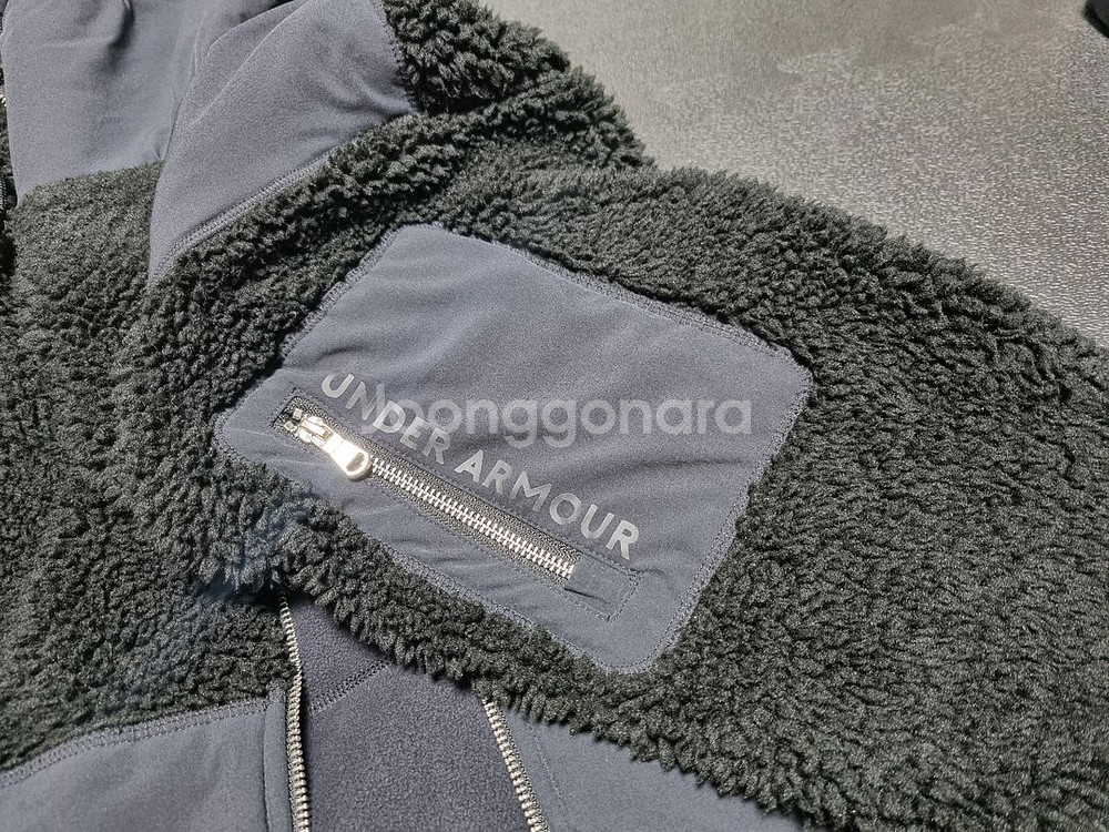 언더아머 쉐르파 후드 자켓 XL 105~110 사이즈--7
