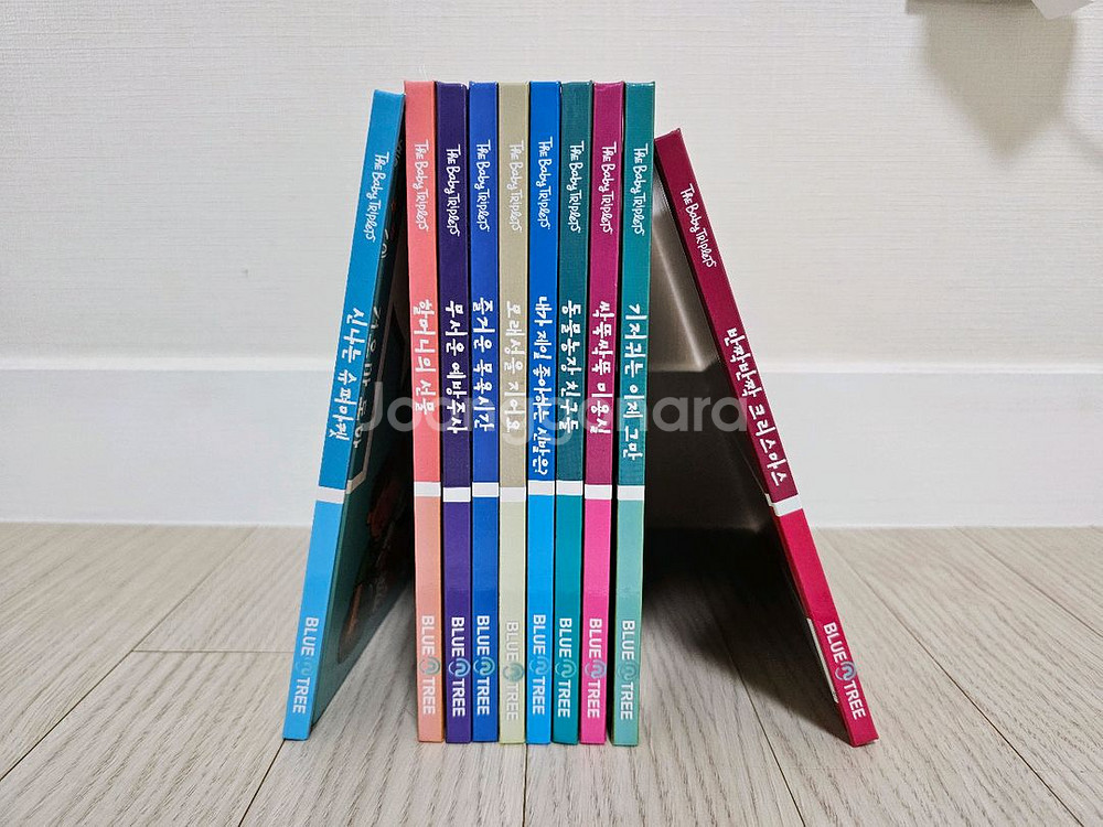 베이비 세쌍둥이 걸음마 동화 10권+CD2장+2권--1