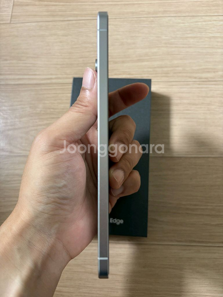 [자급제] 갤럭시S25 엣지 실버 512GB 팝니다--3