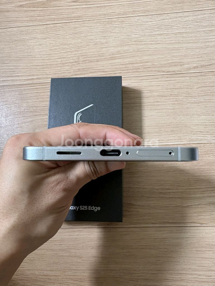 [자급제] 갤럭시S25 엣지 실버 512GB 팝니다--4