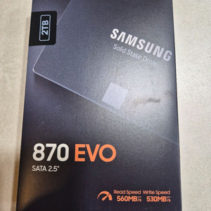 삼성 870 EVO 2TB SSD 새상품