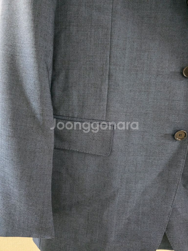 소버린 네이비 모헤어 수트--2