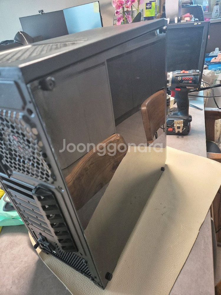 PC 케이스 상태좋고 + 파워 500W 작동잘됩니다--8