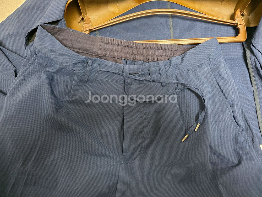 빔즈 브릴라 네이비 이지웨어 트레블러 셋업 수트--6