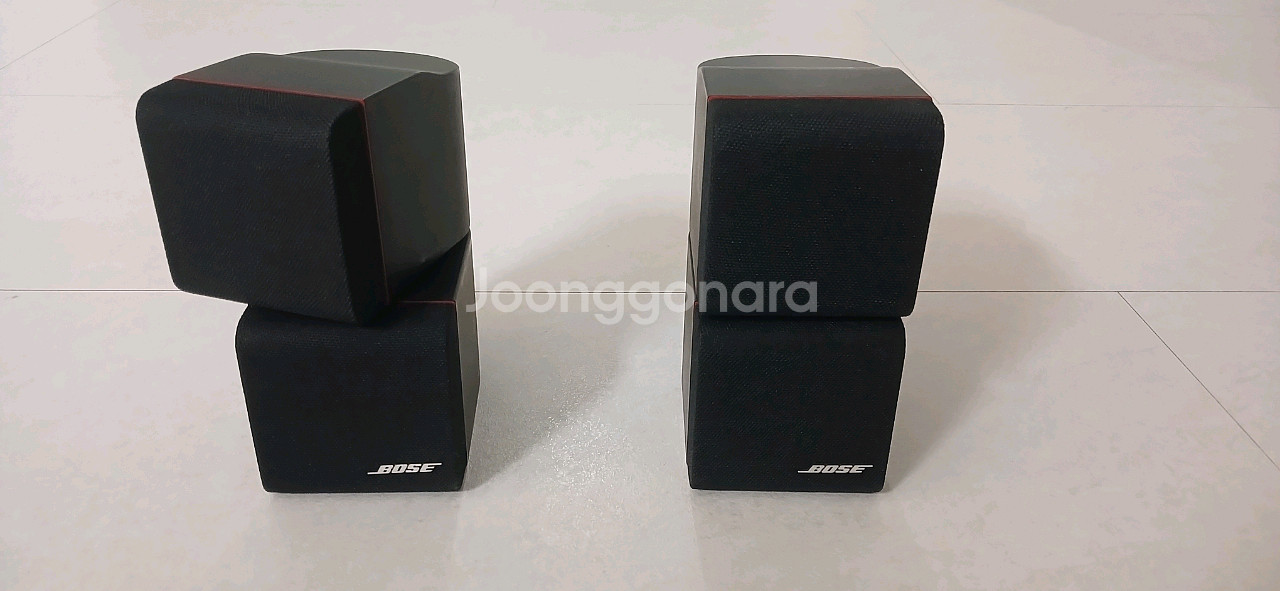 BOSE 레드라인 듀얼큐브 스피커--0