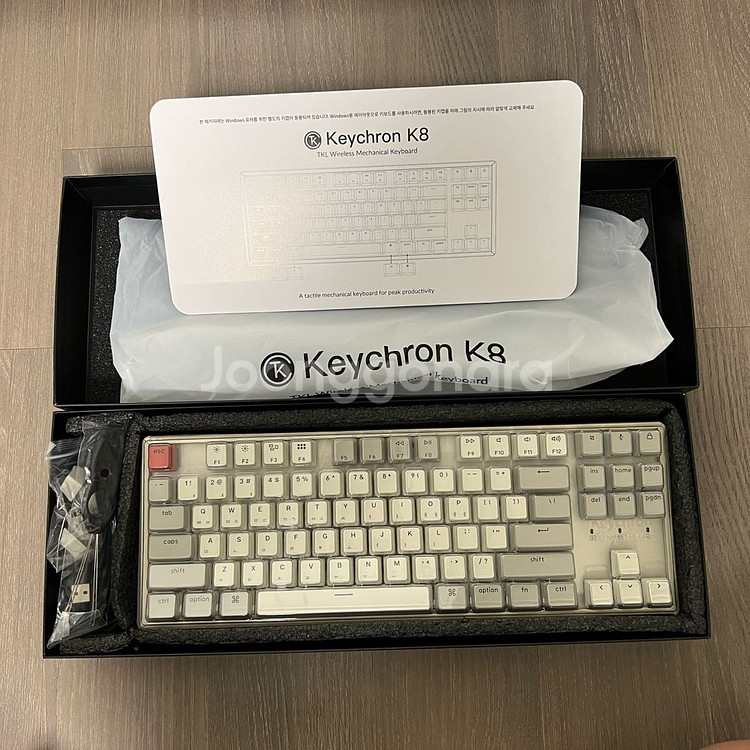 키크론 K8 Retro 레트로 알루미늄 기계식 키보드--3