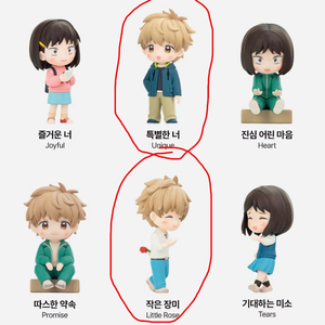 스킵과 로퍼 눈부신 청춘 시리즈 2 팝마트 피규어
