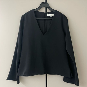 블러썸에이치컴퍼니 블랙 가을 블라우스