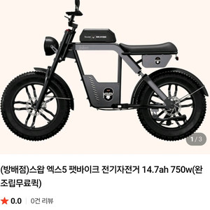 스왑 엑스5 팻바이크 전기자전거