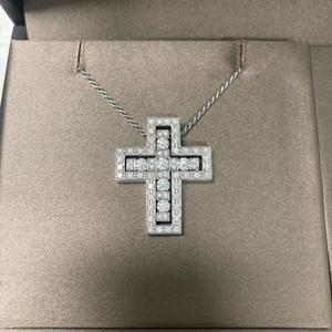 다미아니 벨에포크 화이트골드 목걸이 라지 L