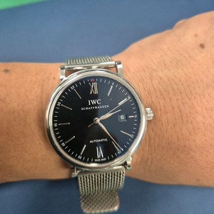 IWC 포르토피노 블랙 40 (롤렉스 오메가 iwc)