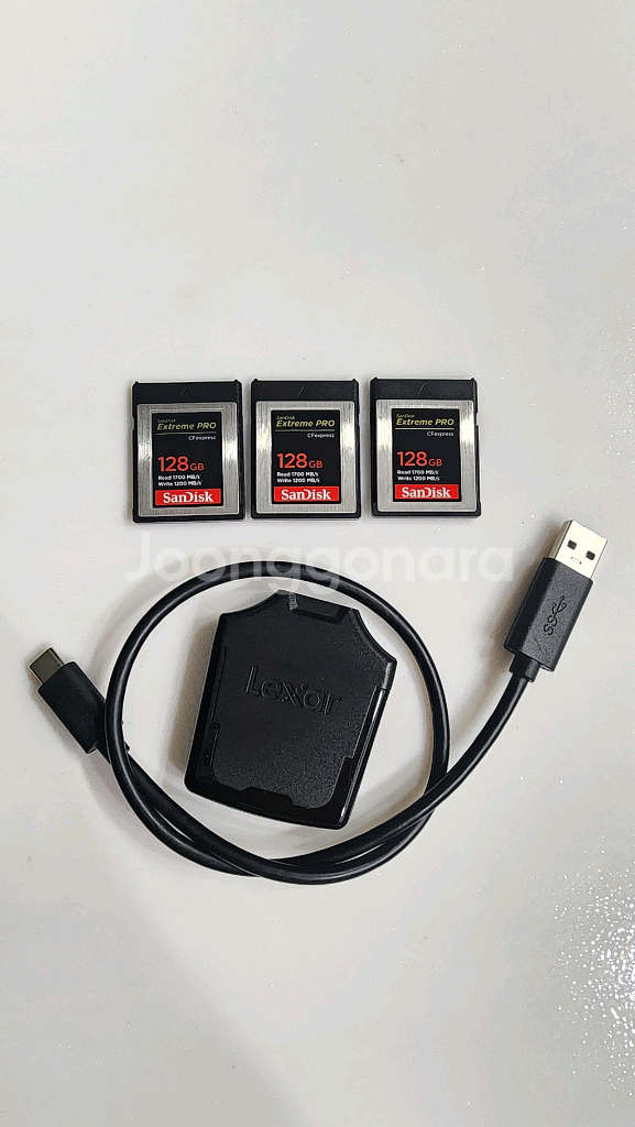 샌디스크 cfexpress b 128기가 렉사리더기--0
