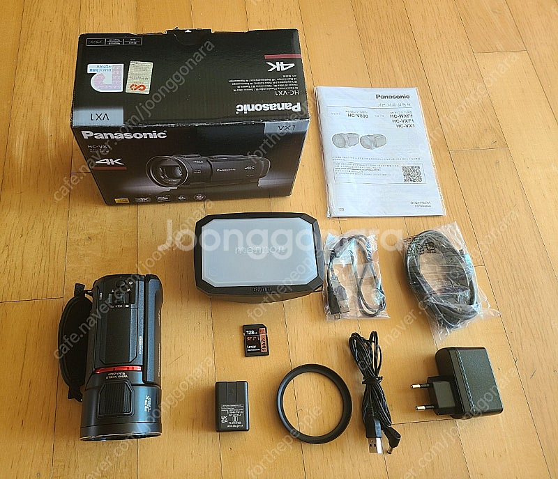 파나소닉 HC-VX1 4K 캠코더 풀박스--0