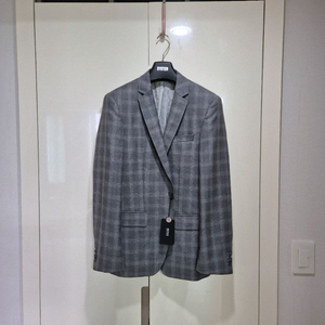 휴고보스 체크 간절기 자켓 새제품