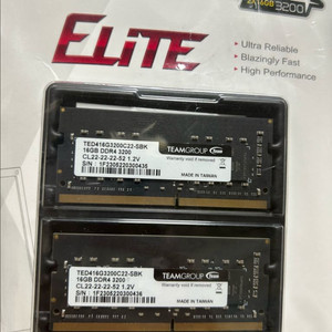 (미개봉) 팀그룹 노트북 램 ddr4 32gb