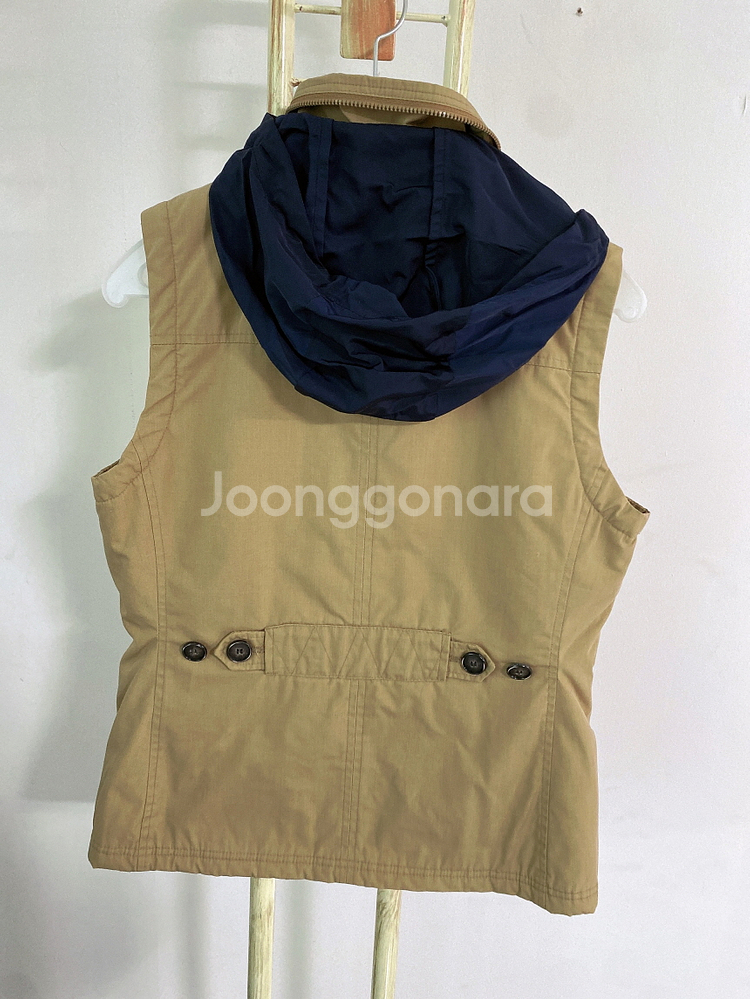 (여성90)빈폴아웃도어기모후드조끼--2