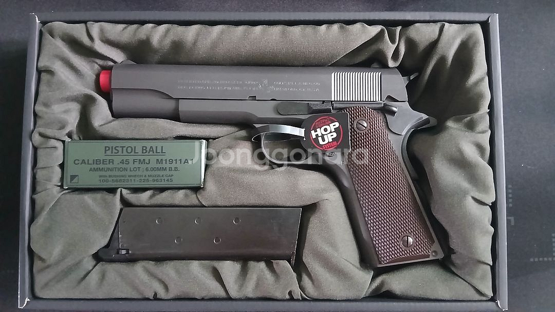ㅁ ㅏ ㄹ ㅜ ㅇ ㅣM1911A1 Colt 가스 핸드건--1