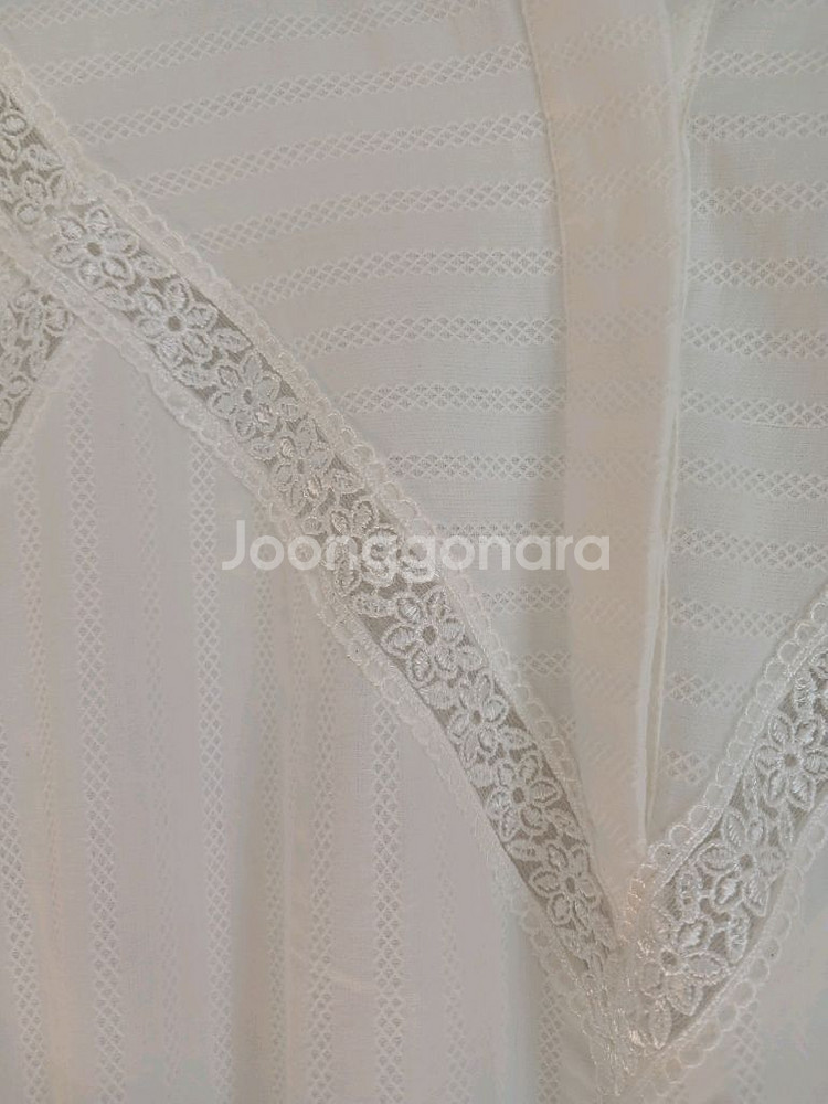 마쥬 레이스퍼프블라우스(초특가)--7