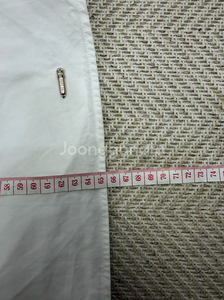 정품) 테드베이커 여성 스트라이프 리본 디테일 블라우스--9