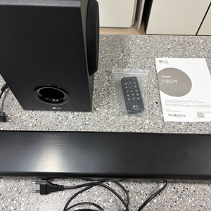 LG SJ2 사운드바, 서브우퍼 스피커