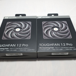 써멀테이크 TOUGHFAN 12 Pro 2개 일괄 판매