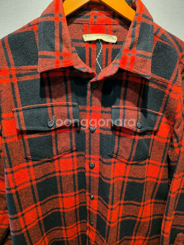 오프화이트(Off-White) 신세계백화점 플라넬셔츠--4