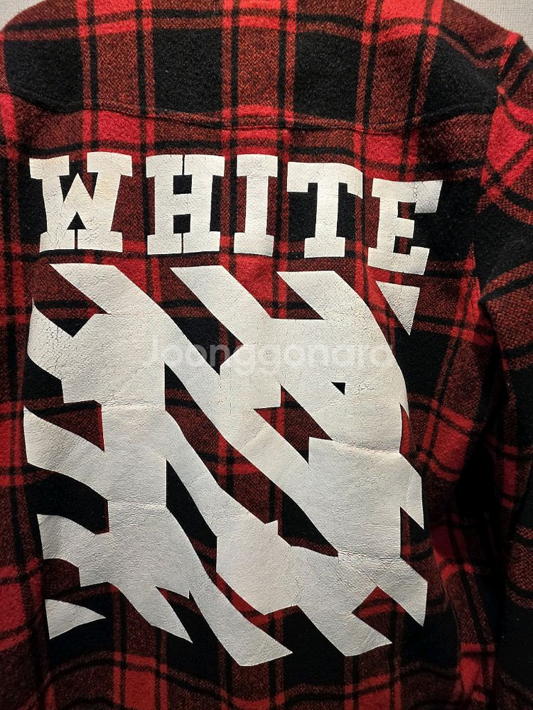 오프화이트(Off-White) 신세계백화점 플라넬셔츠--7