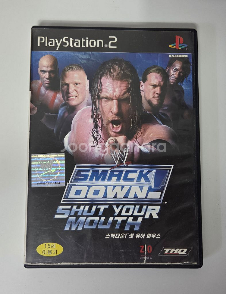 PS2 스맥다운 셧 유어 마우스--0