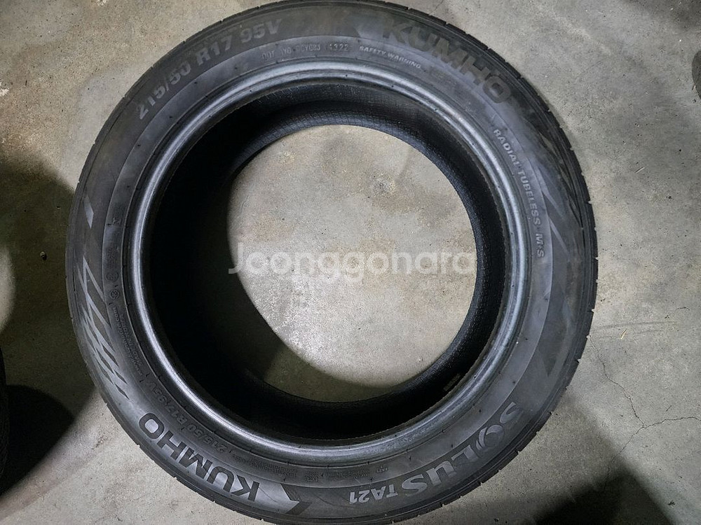 215 50 17 중고타이어--2