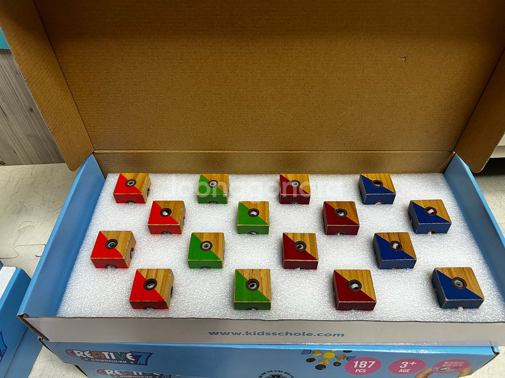 키즈스콜레 크리에이트브7 자석블록--6