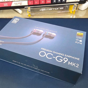 이어락 옥톤 OC-G9 MK2 게이밍 이어폰. 사플