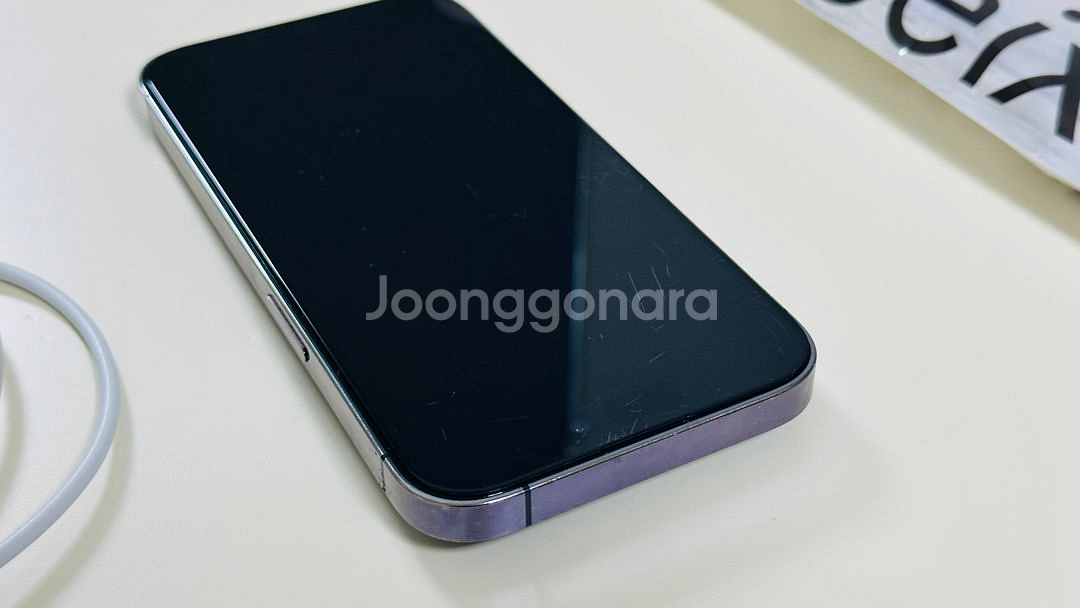 아이폰14 pro 128gb 딥퍼플 판매합니다.--5