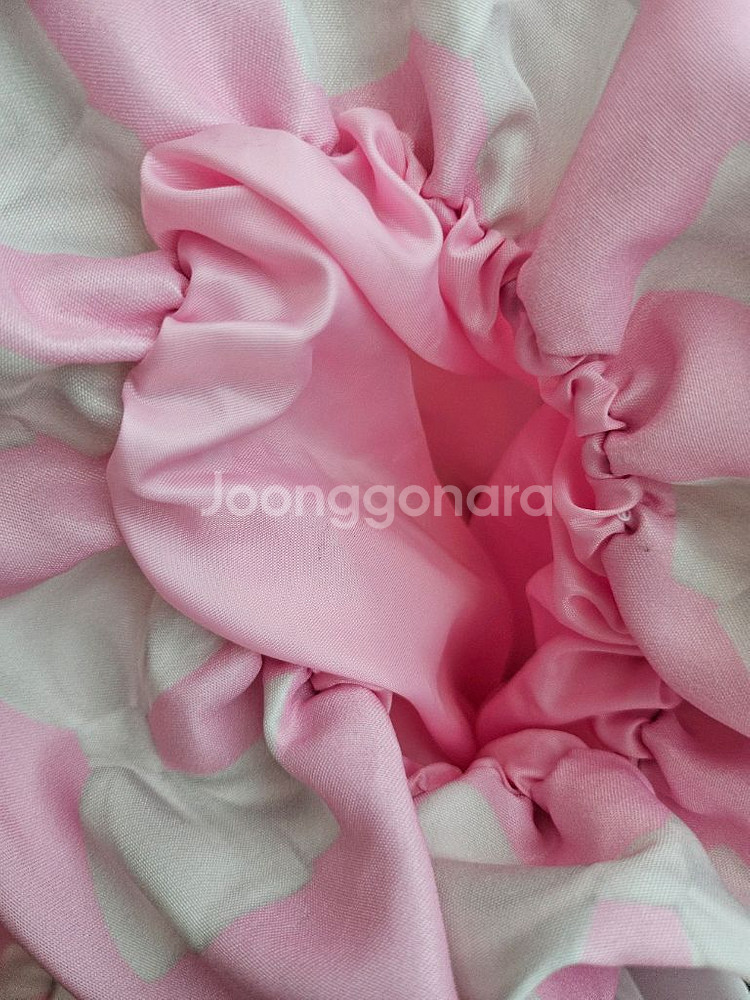 키앙 리본원피스 핑크 L--3