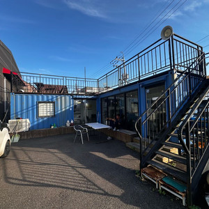 테라스있는 컨테이너 사무실 두동 판매합니다.