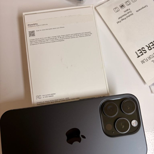 아이폰 16 프로 블랙 티타늄 128GB