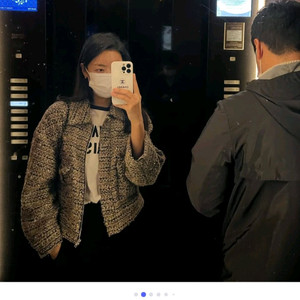 프루 트위드자켓ㅡ프리싸이즈