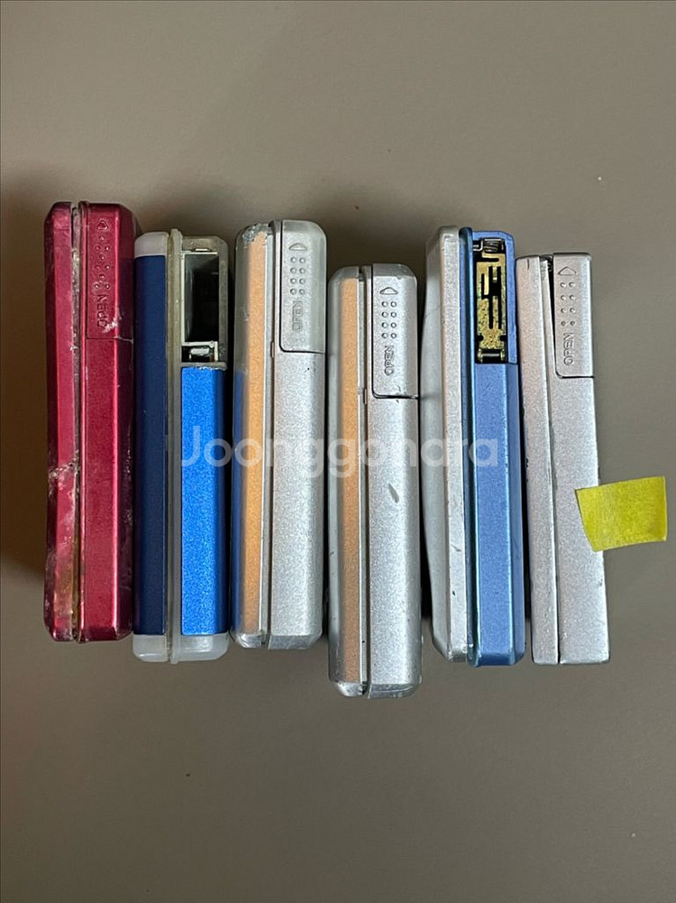 빅터 MD 플레이어 작동품 1대, 정크 5대 일괄판매--4