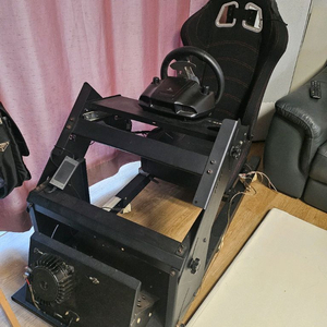 페인 거치대(리버스킷) + 전동 스피커2게 + G27