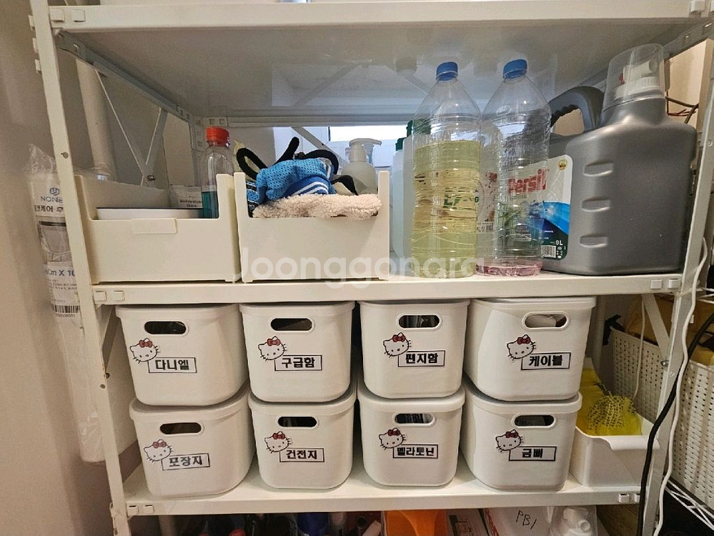 세탁실 베란다 정리꿀템 / 올스틸 6단 고릴라렉 몬스터--1