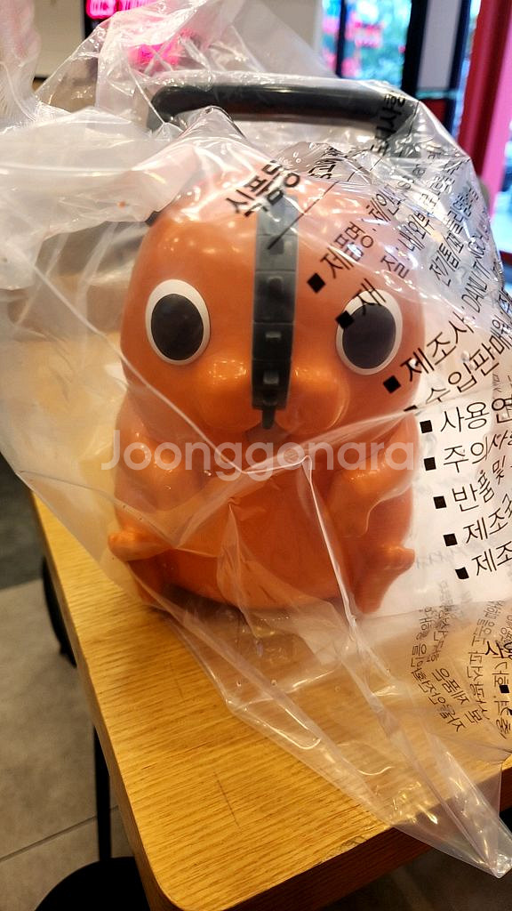 체인소맨 포치타 팝콘통 미개봉--0