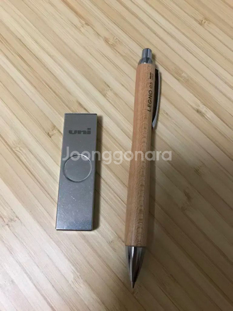 파이롯트 레그노 우드 샤프, 유니 메탈 샤프심 케이스--0