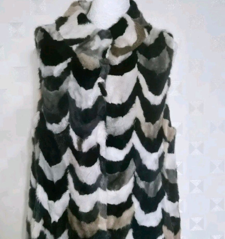 EURO/밍크하프조끼/55/66--1