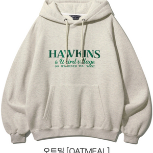**묶음 할인**더블유브이프로젝트 호킨스 후드(오트밀/