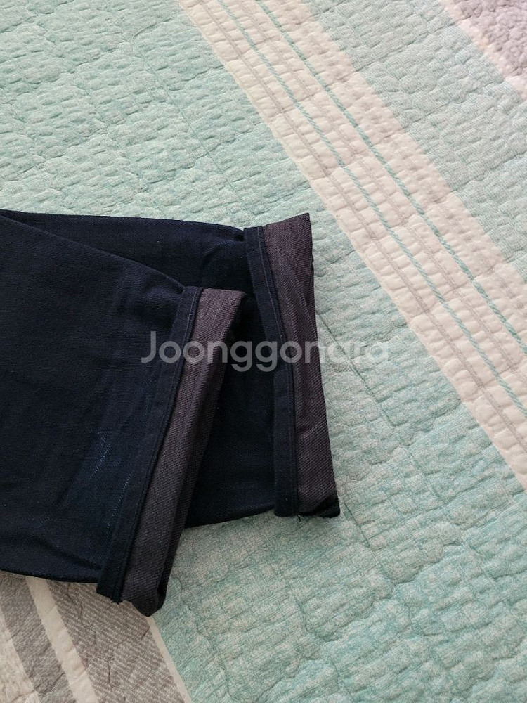 지스타로우 3301 스트레이트 인디고 블루진--9