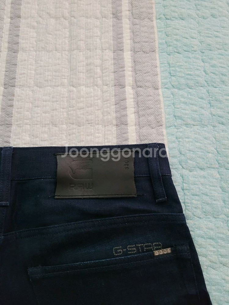 지스타로우 Gstarraw 3301스트레이트 인디고블루--6