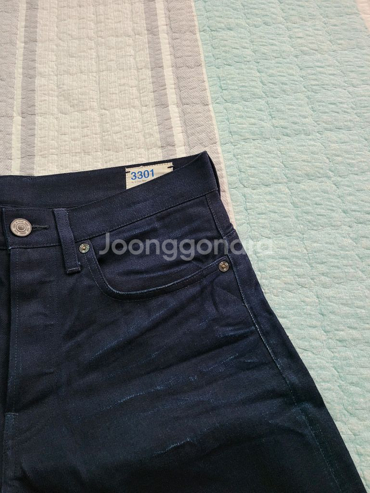 지스타로우 Gstarraw 3301스트레이트 인디고블루--12