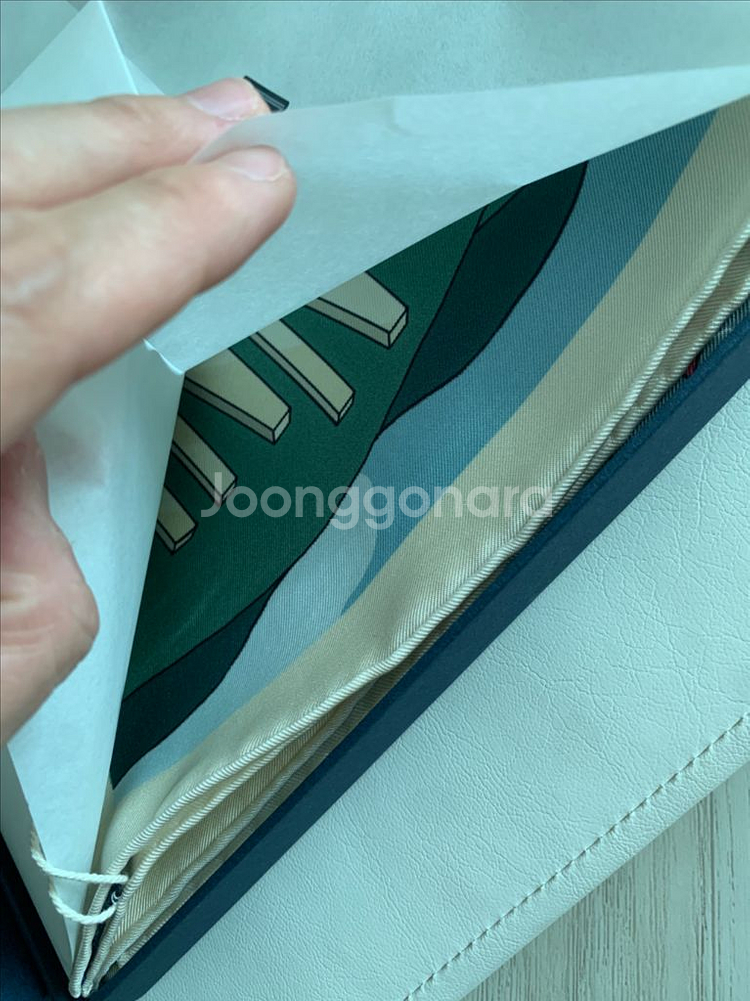 스튜디오얀 play tennis 테니스 스카프 새상품--3