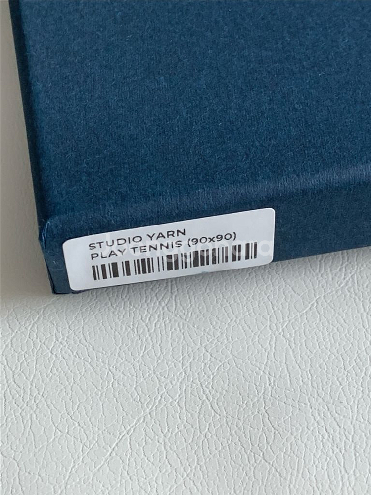 스튜디오얀 play tennis 테니스 스카프 새상품--4