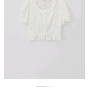 타낫 러플 블라우스 새상품 택0
